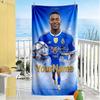 Mbappe Personalized Name Beach Towel Super Soft Microfiber Quickdry Fabric Portable for SwimmingBeachCamping Travel Beach AccessoriesGym