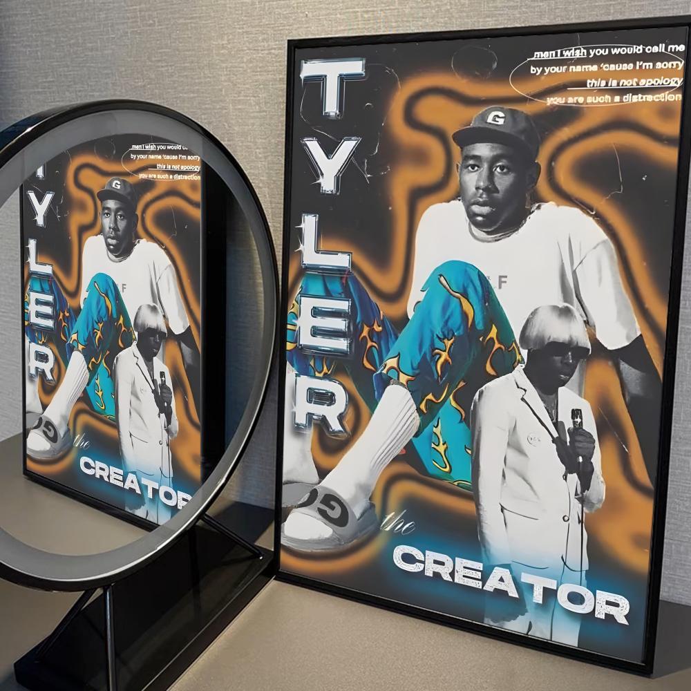 Flower Boy Tyler The Creator Poster Home Furnishing Highend Kraft paper Poster Wall Painting Study Home Living Room Decoration