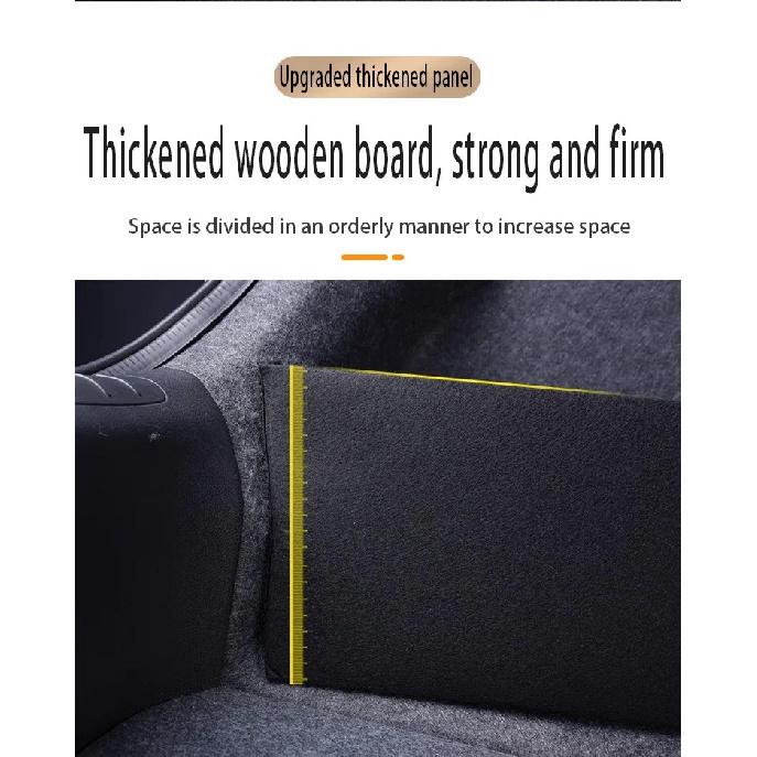 For Mazda 3 Axela BP 2019~2025 2024 2021 2022 Car Trunk Storage Partition Multifunction Storage Box Auto Interior Accessories