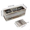 Desk Organizer Wood Pen Holder Office Organization Desktop Storage Wooden Remote Control for