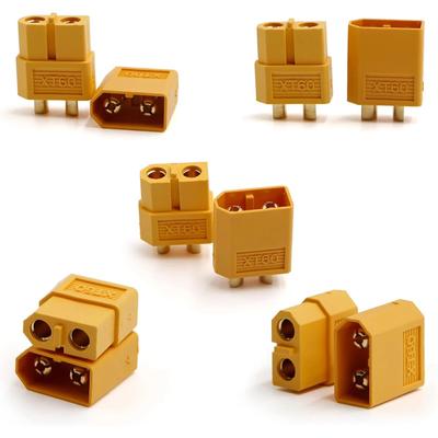 5 paari XT60 konnektori XT60 isane naissoost kuulühendused toitepistikud RC Lipo akumootori XT60 droonipistikutele