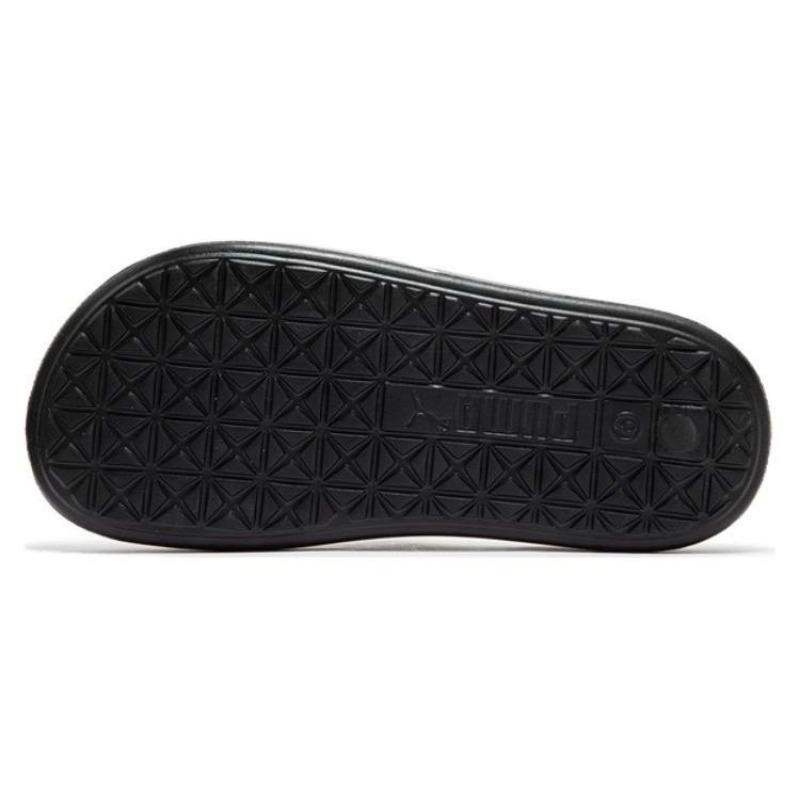 PUMA Shibui Cat Unisex Soft Sole Anti Rub Slides Black White 400771-01