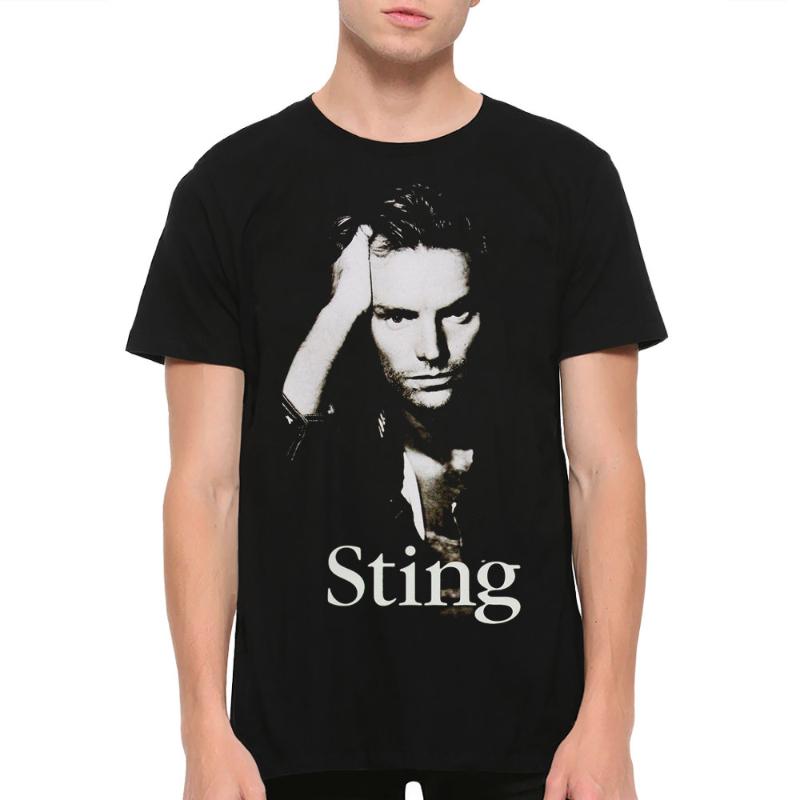 The best product is only for you Vintage Sting Grafisch T-shirt, Heren Dames Maten Nieuwe Lente/Zomer Collectie Normale Pasvorm Casual 5XL veelkleurig