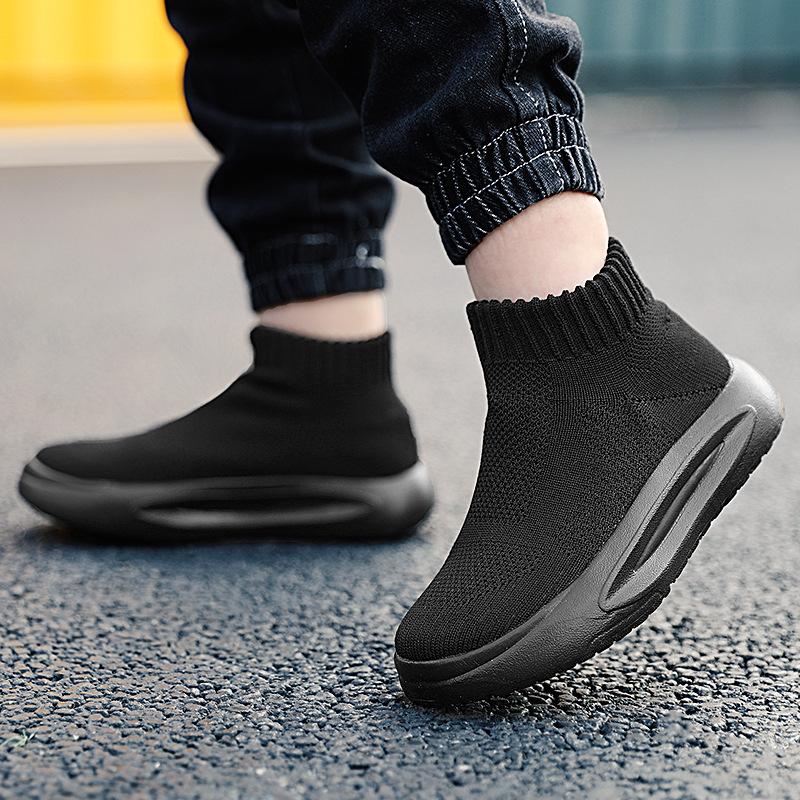 Children's Socks and Shoes Are Popular, Flying Weaving Classmates, Children's Casual Sports Shoes, Men's and Girls' Fashionable Personalized Casual S