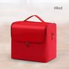Large -capacity Multi-layer Professional Cosmetic Bag,portable Manicure Pattern Embroidery Makeup Toolbox, Jewelry, Necklace,ring,pendant Storage Box.