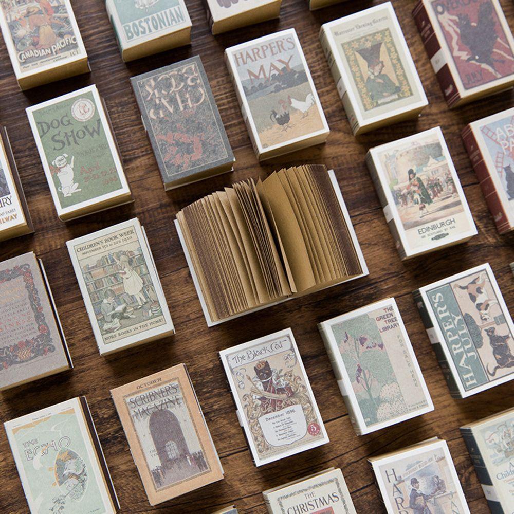 

Школьные принадлежности Ретро канцелярские товары Крафт-бумага Меморандум Повестка дня Памятка Клейкая бумага для заметок Блокнот