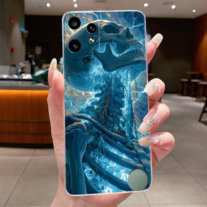 Transparente Hülle für Nothing CMF Phone 2 Pro A001 Lucky Dragon King Für Nothing Phone (3a) Lite 5G Stoßfeste Weiche Hülle