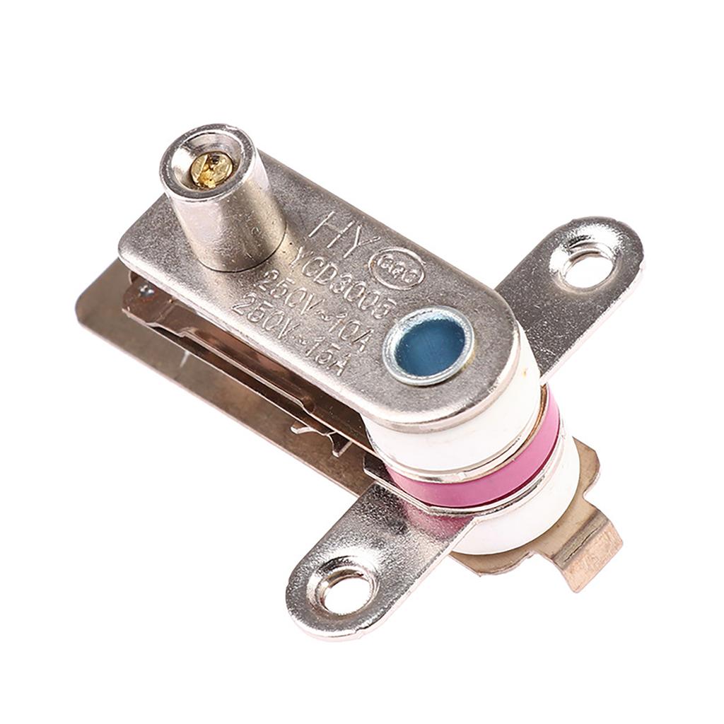 2 Pack Multifuntional Electric Pots Switch 10A Rice Cooker Contact Switch Metal Texture for Professional Kitchen Repairs