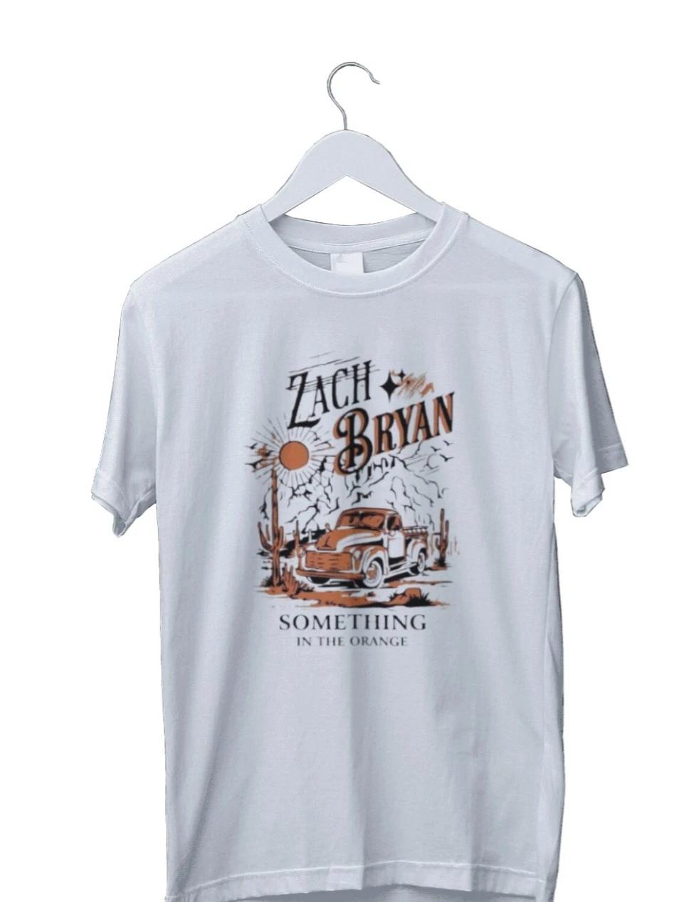 Zach Bryan Something In The Orange Men s and Women s T-shirts Shirt S M L XL 2 3 4 XL XS