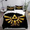 Anime Legend of Zelda Comforter Quilt Bed Cover Duvet Cover Pillow Case 2-3 Pieces EU Single EU Double US Twin Sets Kids Adult