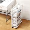 Rolling 2-Tier Storage Cart