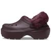 Crocs Stomp Gefütterte Clogs 'Dark Cherry' Damen 208546-6WD