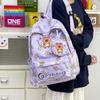 New Style Lightweight Children's Backpack - Large Capacity for Boys & Girls, Double Shoulder Bag with Capybara Design