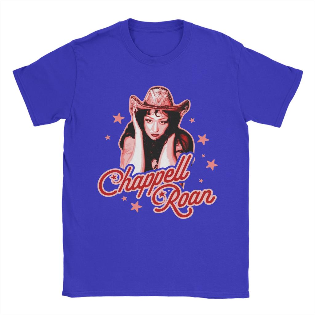 Awesome Cowboy Girl Chappell Roan TShirt for Unisex Round Neck 100 Cotton T Shirt Short Sleeve Tee Shirt Graphic Clothes