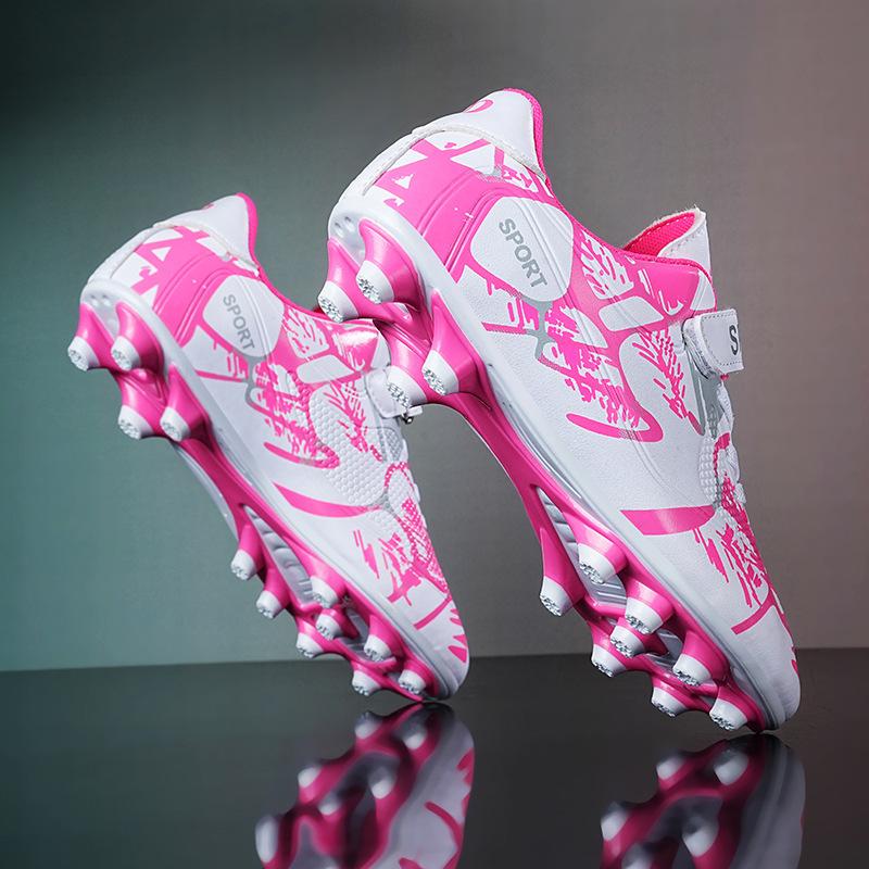 Football Shoes Men's Broken Nails TF Training Shoes Big Children's Game Sneakers Youth Student Sports Class Football Sneakers