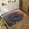Made in abyss Floor Mat Soft Thickened Absorbent Non-Slip Bedroom Living Room Door Mat Home Decor Flannel Rugs