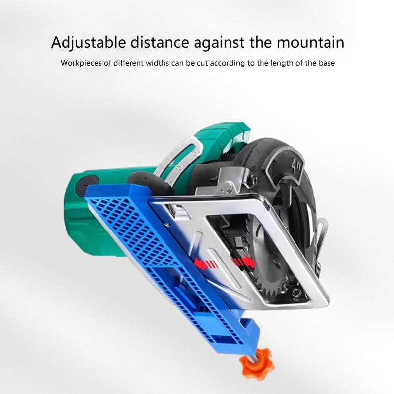 Adjustable Circular Chainsaw Guide Rails For Accuracy Cutting&Milling With Secure Clamping 145 208mm Positioning Clamps