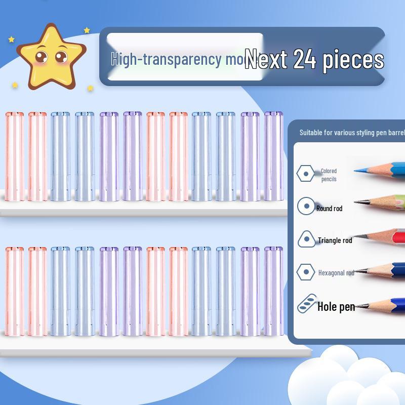 Pencil Cap & Sleeve - Protective Extendable Cover for Students & Beginners