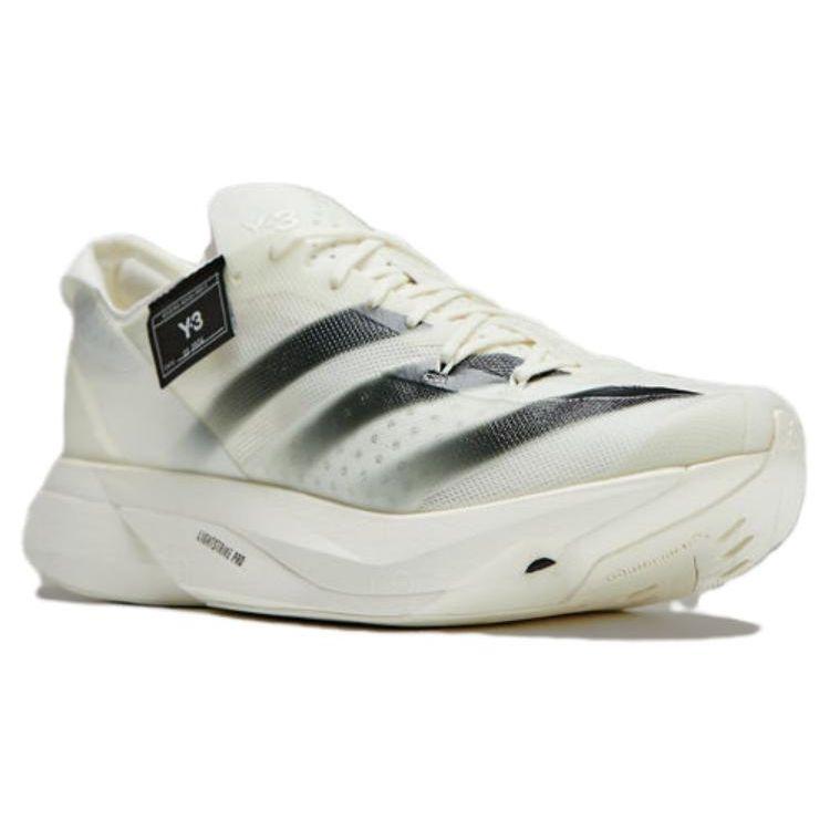 Adidas Y-3 Adizero Adios Pro 3 Off White Black Men Sneakers Cream IH2887