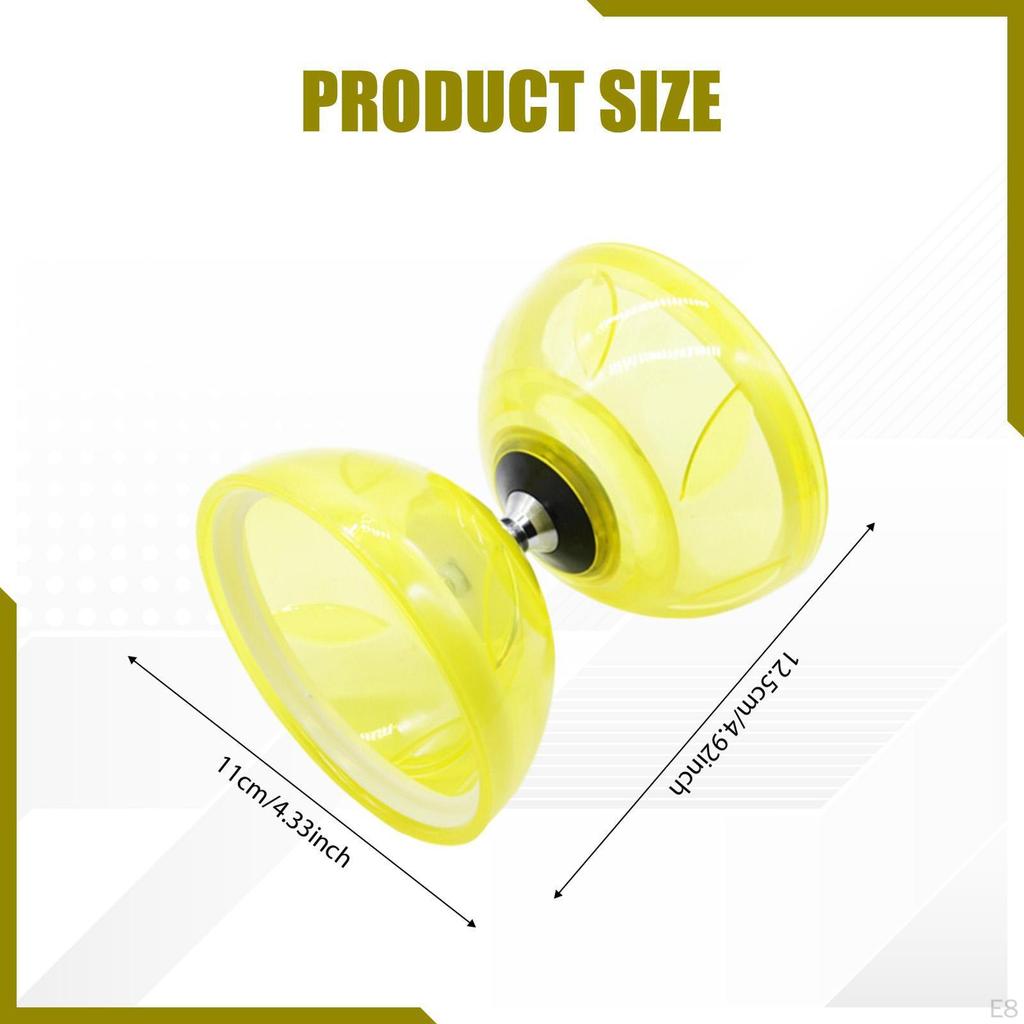 Chinese Diabolo Set Accessories 3 Bearing Juggling Toy for Kids Beginners Community