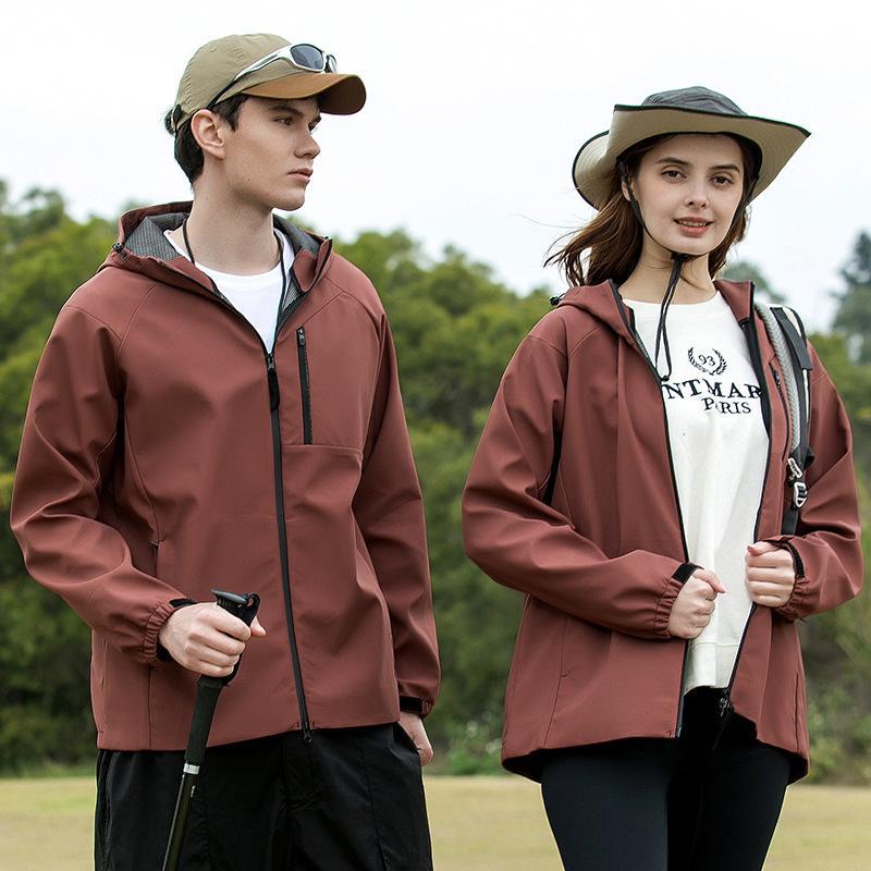 Thin Jacket Workwear Jacket Men's Women's Large Size Outdoor Sports Jacket