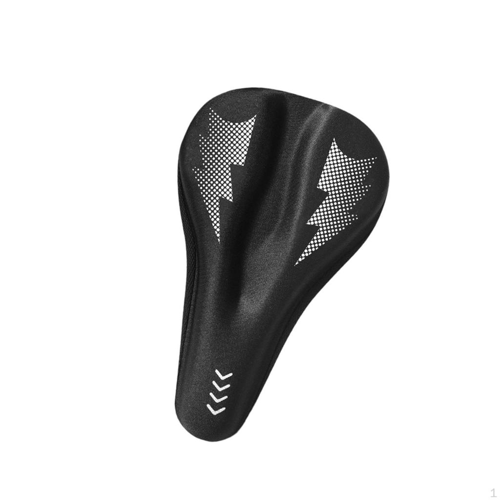 Saddle Cover, Comfortable, Adjustable Cushion with Drawstring, Padded Cover for Road Cyclists