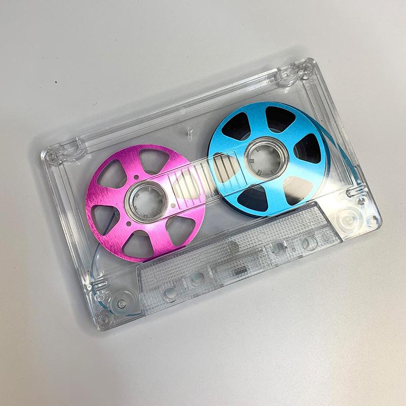 Double Sided Metal Small Opening Cassette Tape Retro Blank Audio Tape Type Handmade Reel To Reel Cassette Tapes