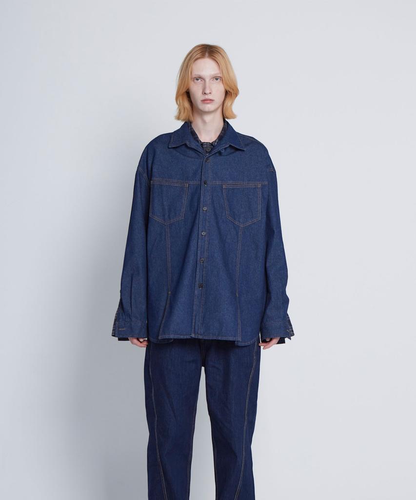 Moseu Oversized Denim Shirt