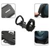 Sturdy Bike Speaker Holder Mount Bracket Galvanized Steel Fixing Base with EVA Cushioning for Enhancing Durability