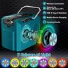 Dual Diaphragm Bluetooth Speaker Cordless Player Loudspeaker For Dewalt/Milwaukee/Bosch 18V Lithium Battery with USB