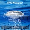 Solar Swimming Pool Lights RGB Color Float Pool Lights Waterproof with Remote IP65 Pool Decor Lighting for Inground Outdoor