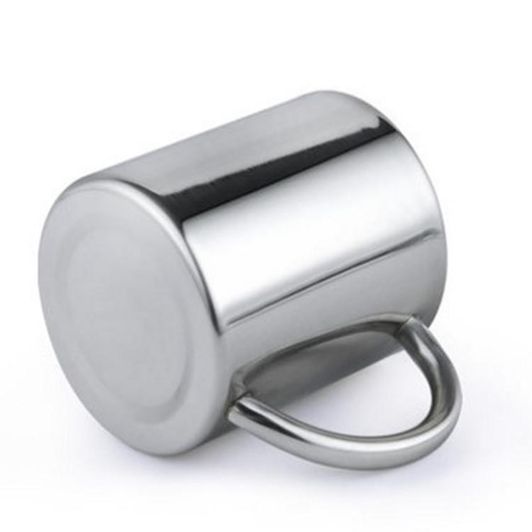 Insulated Stainless Steel Double-Layer Cup for Kids: Anti-Scald, 220-400ML