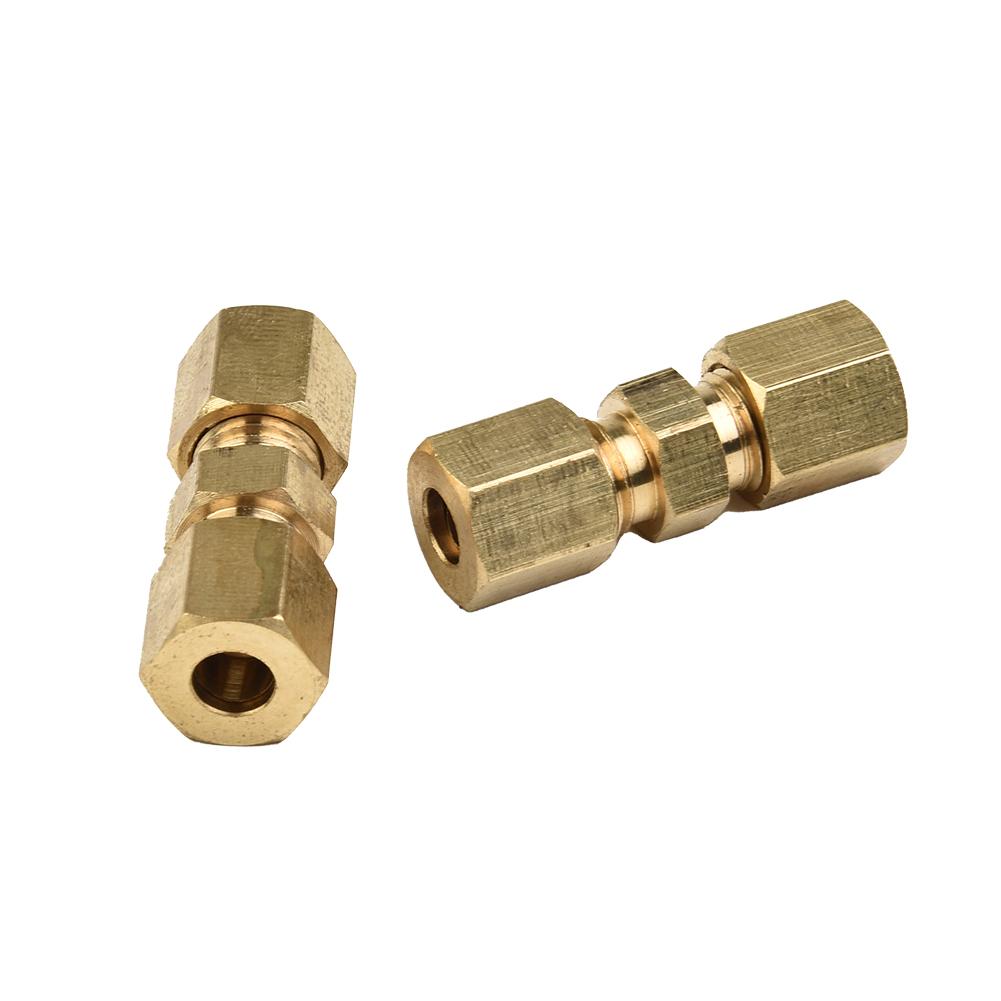 10pcs Brake Line Connector Without Flaring 4.75mm 3/16 Useful Brake Line Connector for Brand New Brake Line Car Accessories