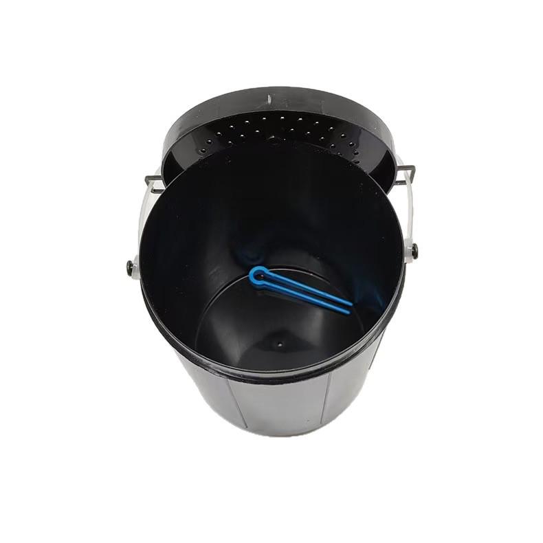 Portable Breathable Live Bait Bucket for Fishing