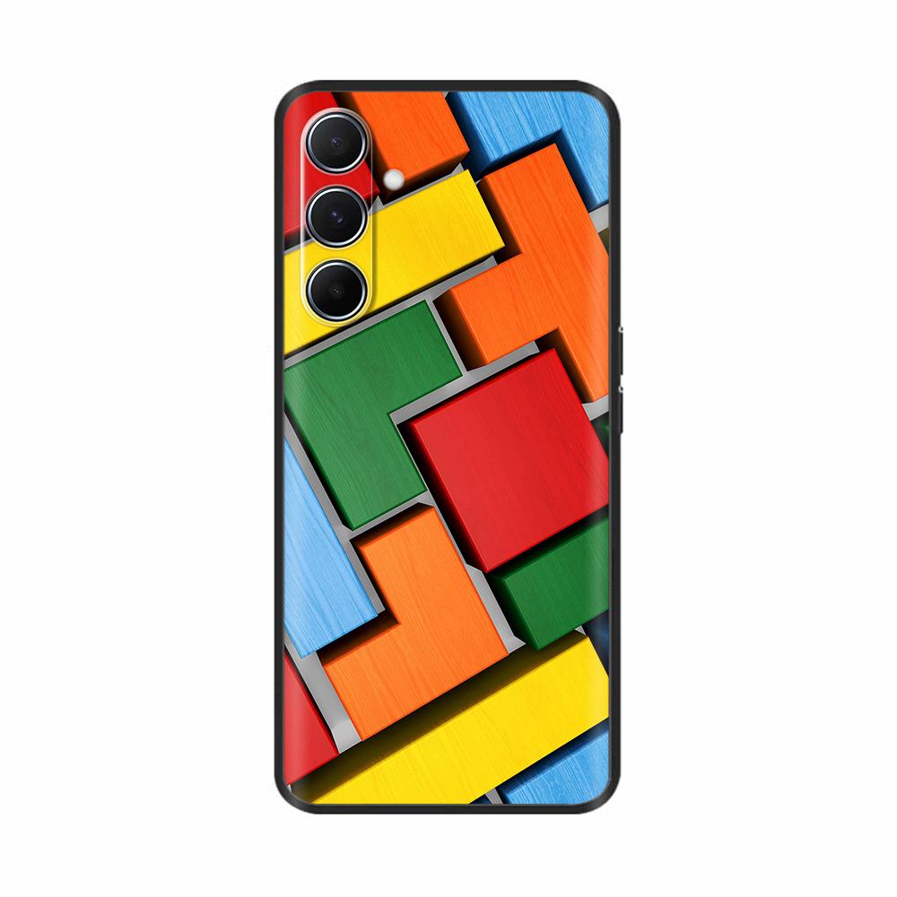 Silicon Phone Case For Samsung Galaxy A26 A36 A56 A16 5G Shockproof Shell Soft Black Painted Back Cover Fundas Cases Coque Para