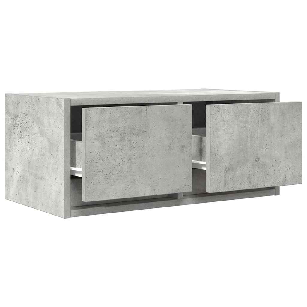TV Cabinet Concrete Grey 60 x 31 x 25.5 cm Engineered Wood