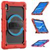 Capa com Suporte Rotativo Universal para Lenovo M10 Plus 2ª Geração TB-X606F X606X K10 TB-X6C6F X6C6X 10.3" com Protetor de Tela