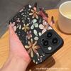 Simple Painted Flowers 17iPhone16 Apple 15promax Mobile Phone Case 11/12/13/14 Japan and Korea XS/XR