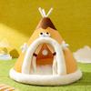 Dog Nest Warm Dog Bed Four Seasons Universal House Type Triangle Tent Closed Cat Nest Dog House Cat Mat Dog Mattress Cat Bed