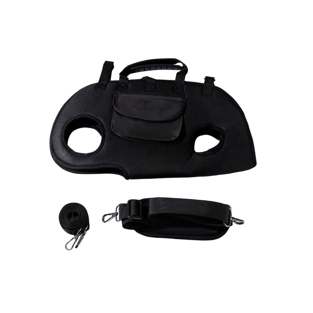 Honden Reisrugzak met Riembevestiging, Ademend, Draagbaar, Schouder- en Crossbodyband voor Wandelen en Hiken