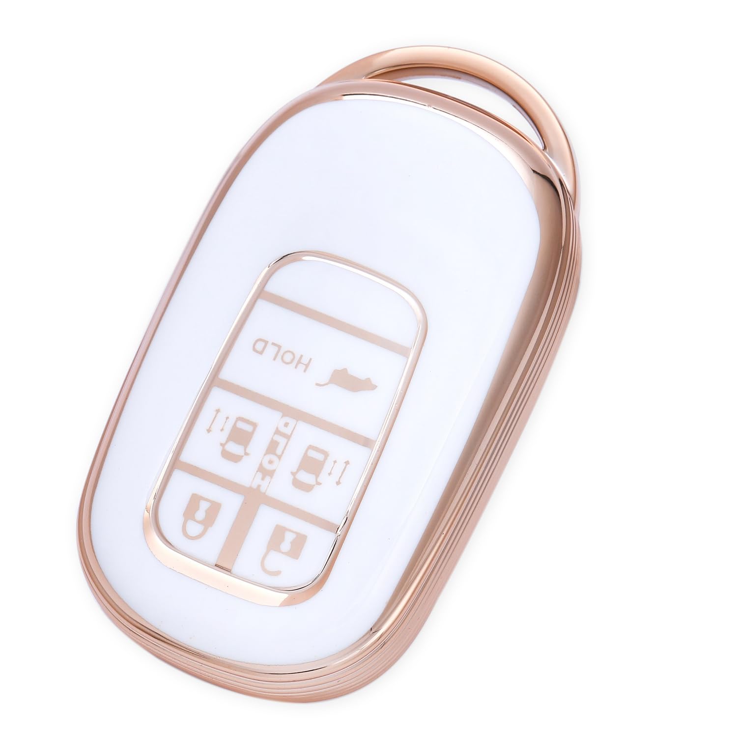 

[YANMW] Чехол для ключа N-BOX Custom JF5 JF6 Совместимый Honda New Step Wagon Чехол для ключа Key Case белый