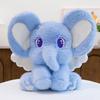 New Cute Angel Baby Elephant Plush Toy Princess Style Doll Sweetheart Baby Elephant Plush Doll Give Girls Gift
