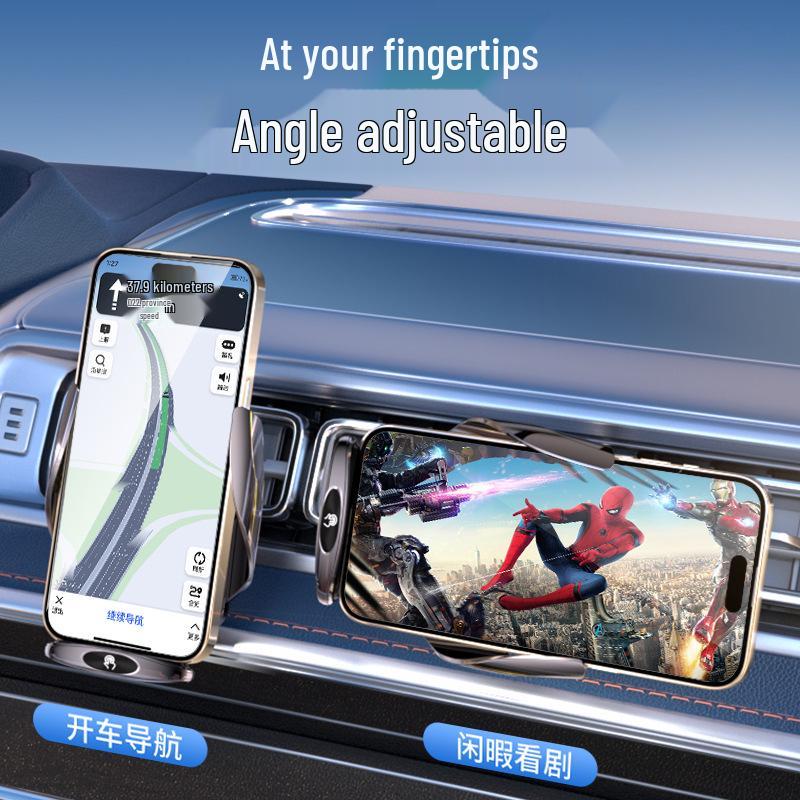 Magic Clip G18 Wireless Car Charger & Phone Holder with Infrared Sensor and Fast Charging