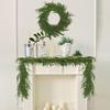 Adjustable Christmas Garland for Diy Crafts Artificial Pine Branches for Holiday Decorations Realistic Christmas for Indoor