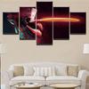 5 Panel Game 2 DotA Juggernaut Modular Canvas Posters Wall Art Pictures Paintings Accessories Home Decor Living Room Decoration
