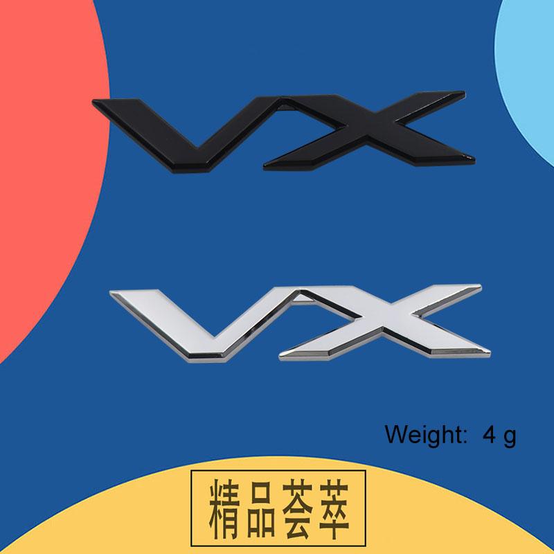 3D Premium ABS TX TX.L VX VX.L Aufkleber Heckstoßstange Plakette Auto Heckklappenemblem Zubehör Außendekoration