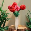 1PC 85.09 Cm Large Artificial Fabric Sunflower & Rose, Home Decor & Gift for Wedding/Qixi/Valentine's Day
