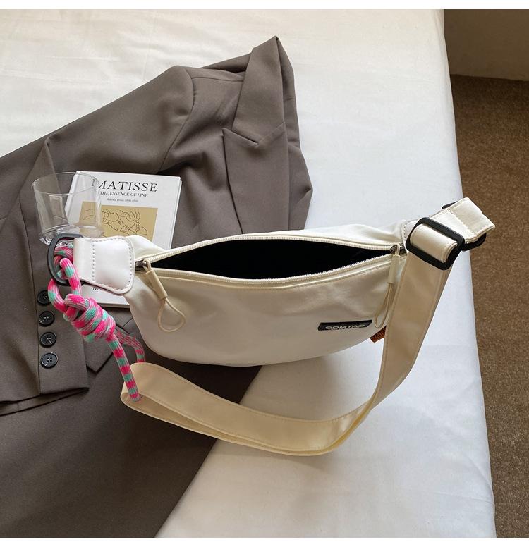 2025 Women's Large Capacity Dumpling Crossbody Bag - Autumn/Winter Casual Versatile Lightweight Shoulder Bag