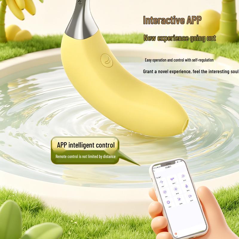 Chuchen Remote-Control Banana Clitoral Stimulator Vibrator