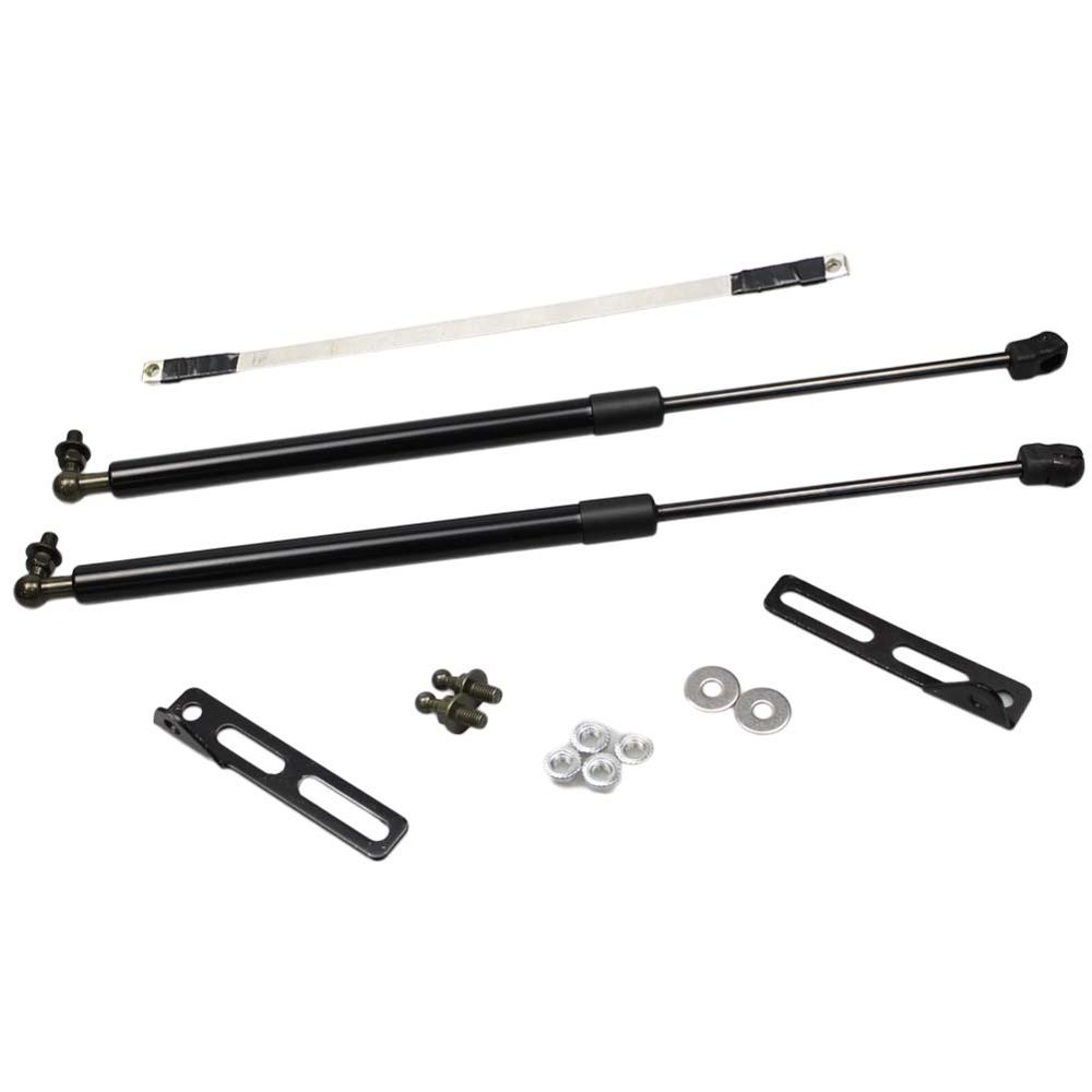 Hood Struts For Peugeot 308 II T9 2013-2021 Front Bonnet Modify Gas Spring Prop Lift Support Carbon Fiber Damper Piston Rods Bar